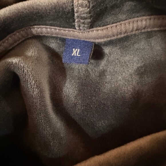 Uniqlo Charcoal Gray Fleece-Lined Hoodie – Size XL (Unisex Fit) - Picture 7 of 9